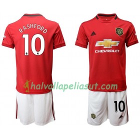 Jalkapallo Pelipaidat Manchester United Rashford 10 Lasten Kotipaita 2019-2020 Lyhythihainen